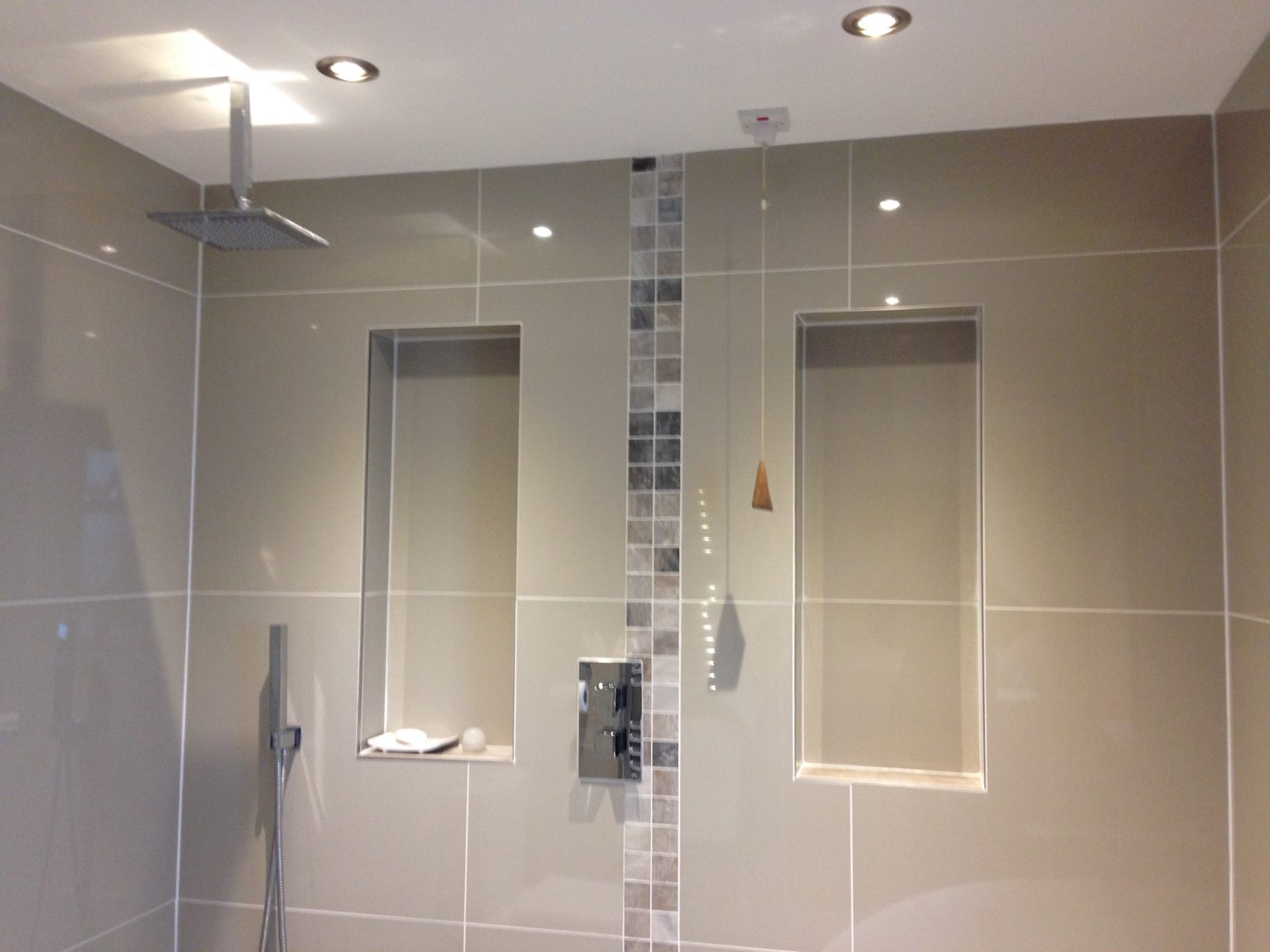 A newly finished bathroom