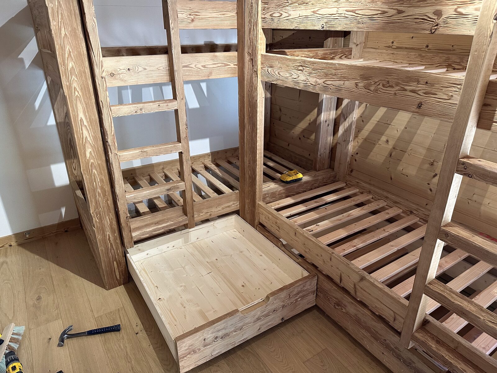 Timber bunk room, perfect for families