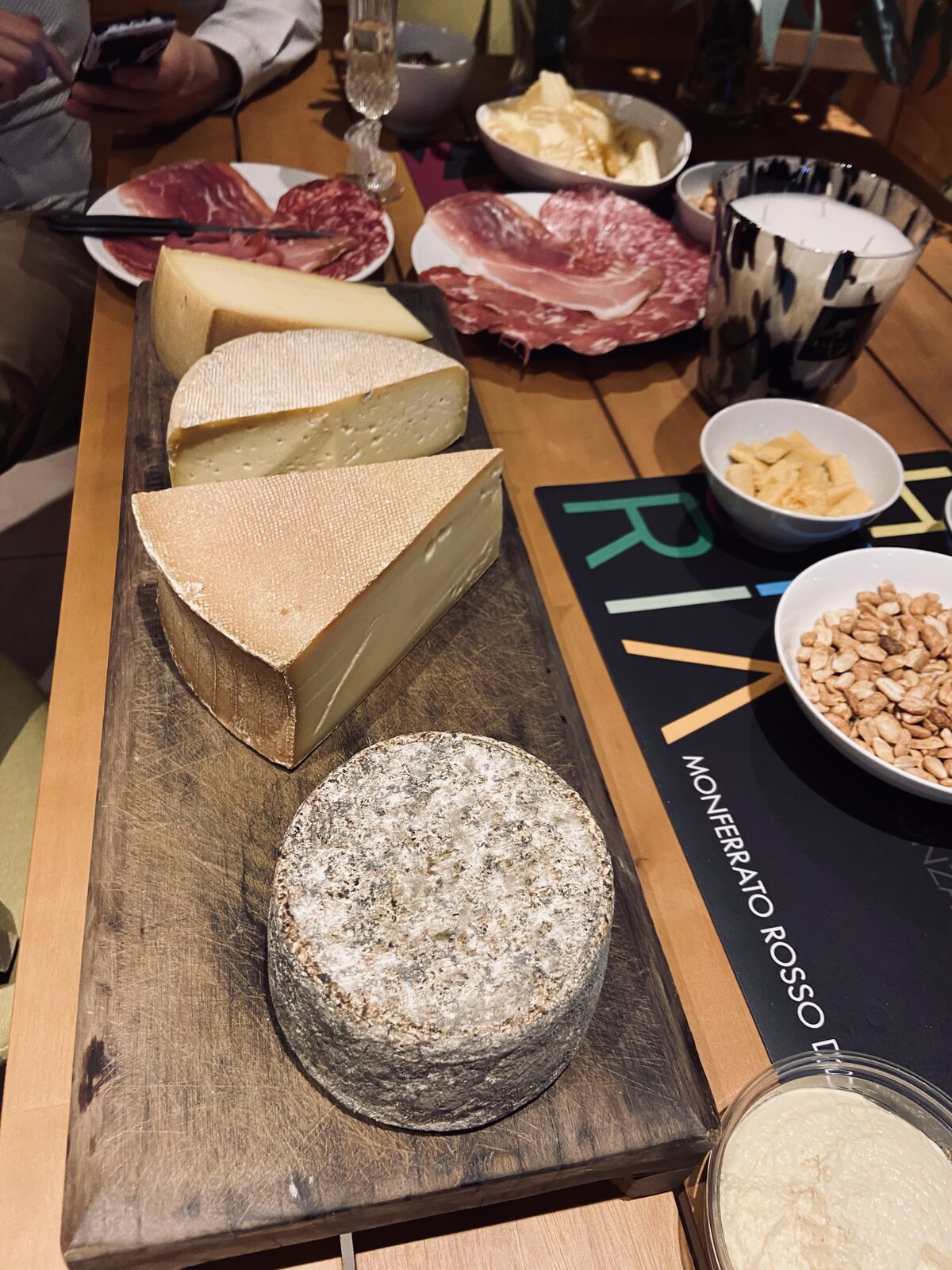 Alpine charcuterie and cheese board