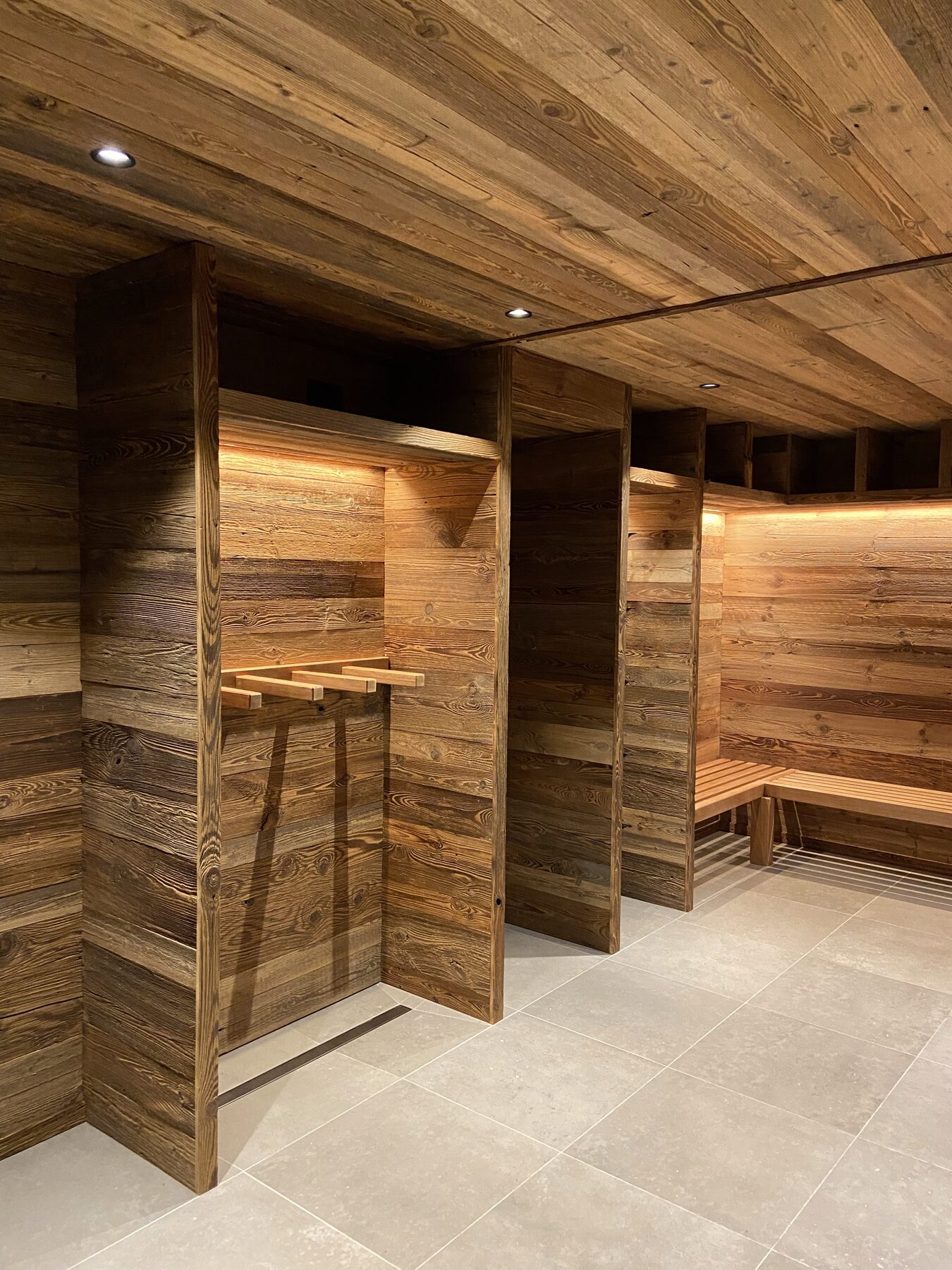 Warm timber interior