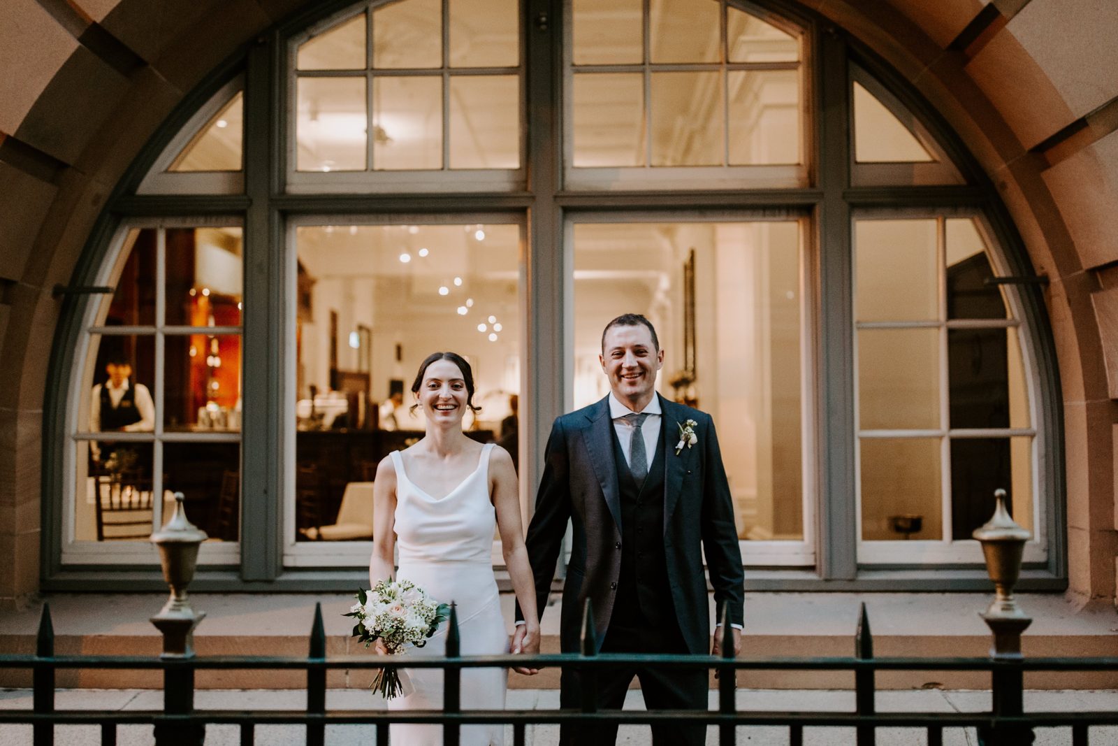 Kate & Eoin on their wedding day